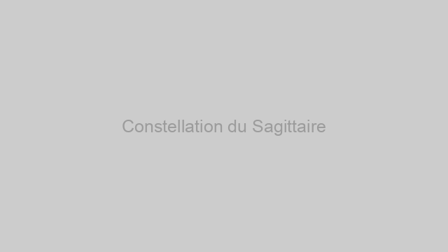 Constellation du Sagittaire