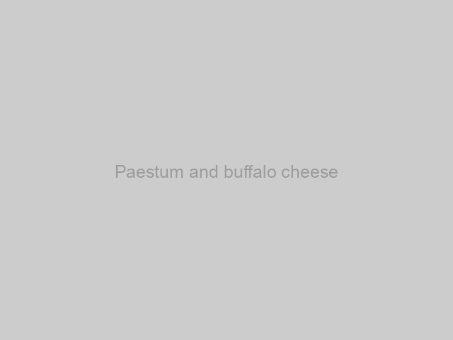 Paestum and buffalo cheese