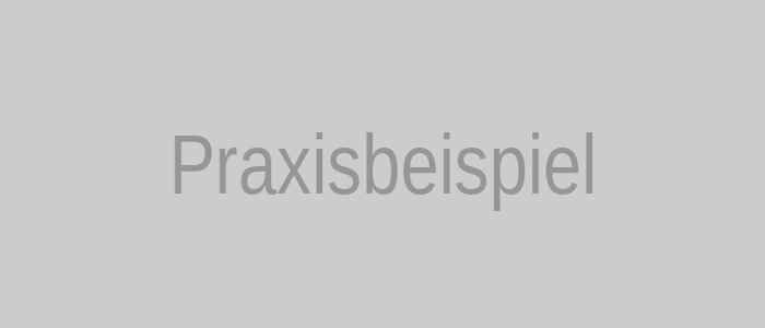 Praxisbeispiel