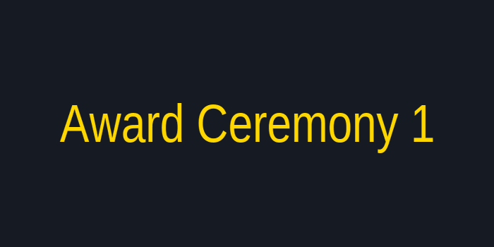 Award 1
