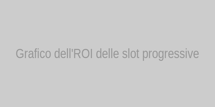 Grafico dell'ROI delle slot progressive