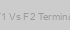 F1 Vs F2 Terminal