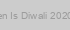 When Is Diwali 2020 Fiji