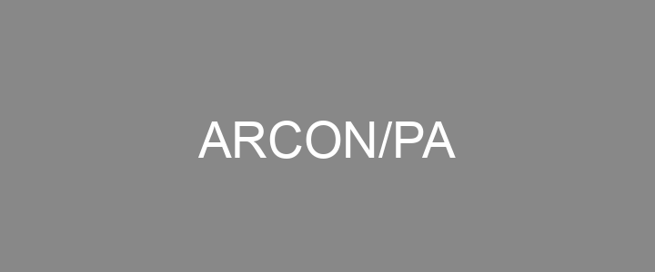 Provas Anteriores ARCON/PA