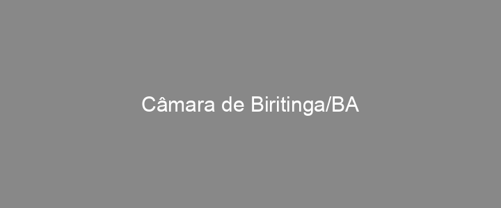 Provas Anteriores Câmara de Biritinga/BA