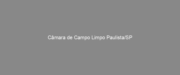Provas Anteriores Câmara de Campo Limpo Paulista/SP