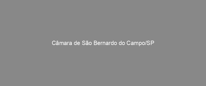 Provas Anteriores Câmara de São Bernardo do Campo/SP