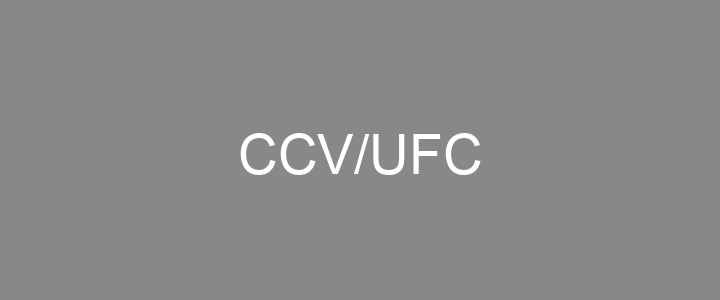 Provas Anteriores CCV/UFC