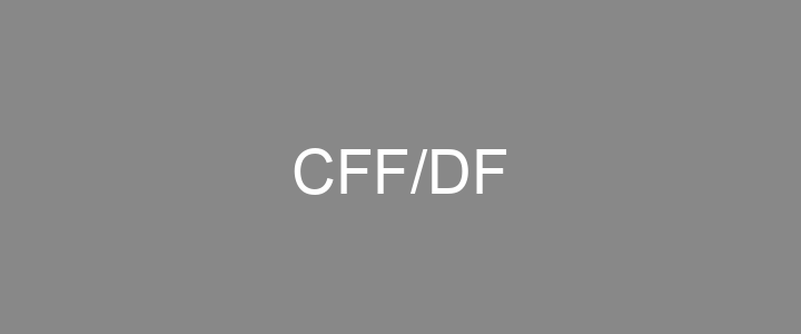 Provas Anteriores CFF/DF