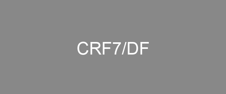 Provas Anteriores CRF7/DF