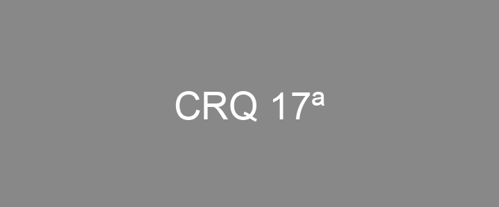 Provas Anteriores CRQ 17ª