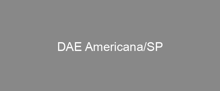 DAE - Americana/SP