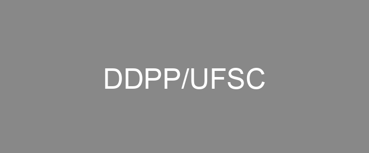 Provas Anteriores DDPP/UFSC