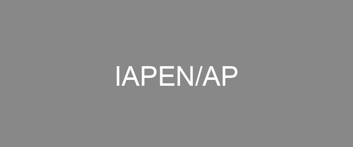 Provas Anteriores IAPEN/AP