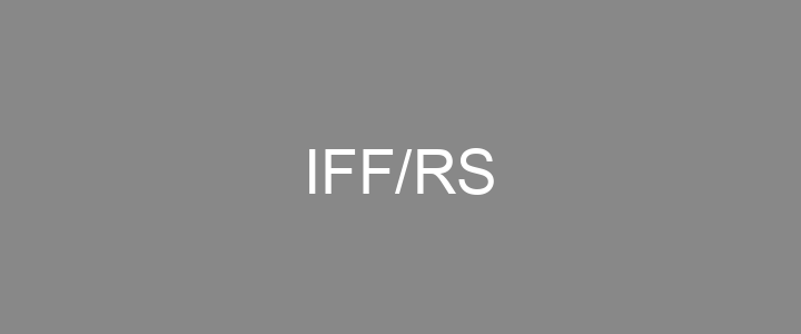 Provas Anteriores IFF/RS