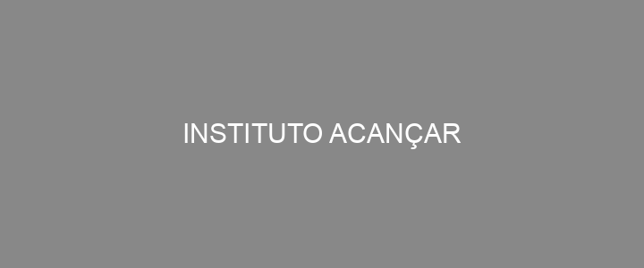 Provas Anteriores INSTITUTO ACANÇAR