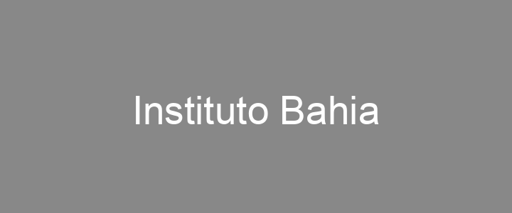 Provas Anteriores Instituto Bahia