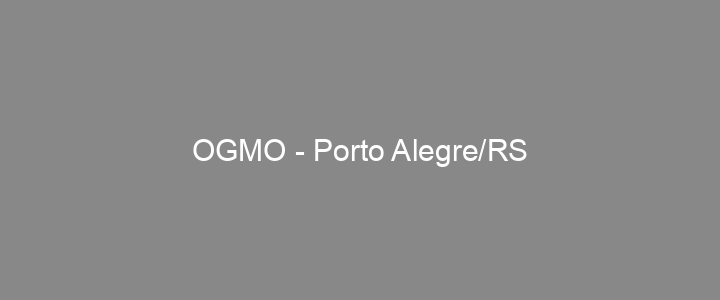 Provas Anteriores OGMO - Porto Alegre/RS
