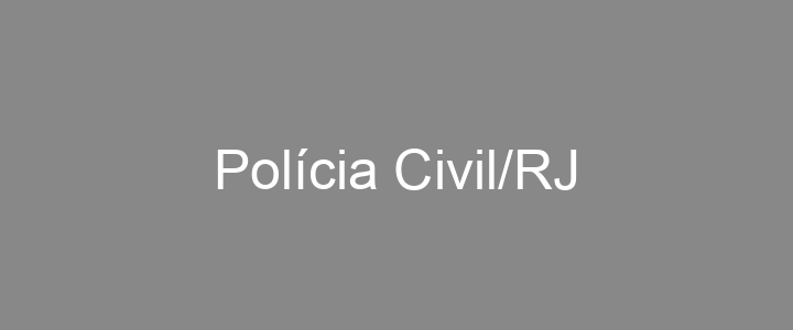 Provas Anteriores Polícia Civil/RJ