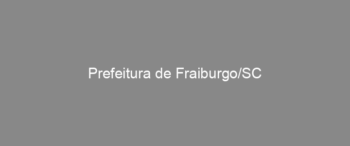 Provas Anteriores Prefeitura de Fraiburgo/SC