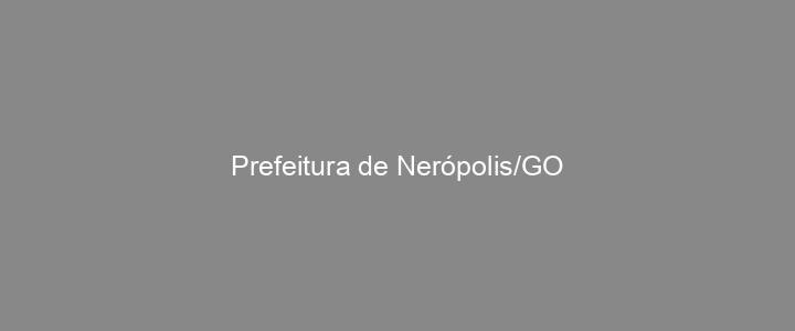 Provas Anteriores Prefeitura de Nerópolis/GO