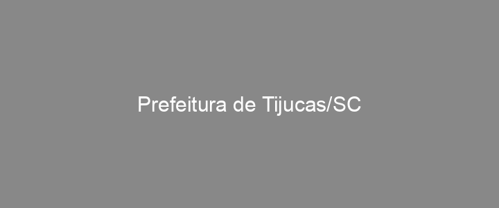 Provas Anteriores Prefeitura de Tijucas/SC