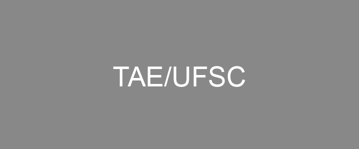 Provas Anteriores TAE/UFSC