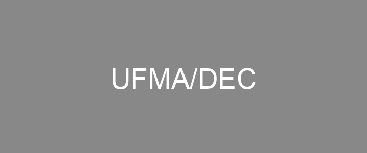 Provas Anteriores UFMA/DEC