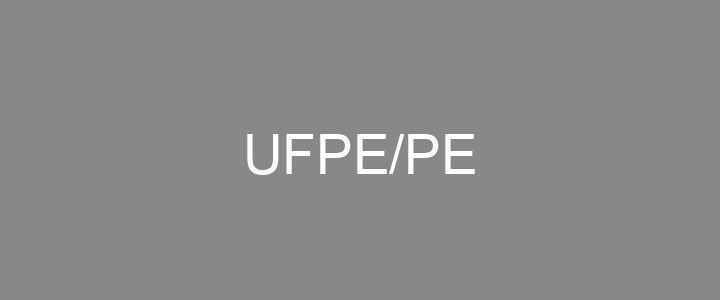 Provas Anteriores UFPE/PE