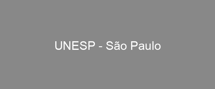 Provas Anteriores UNESP - São Paulo