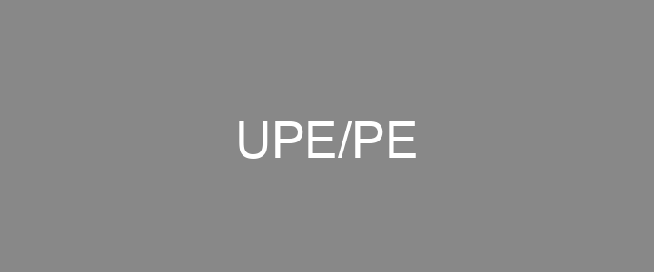 Provas Anteriores UPE/PE