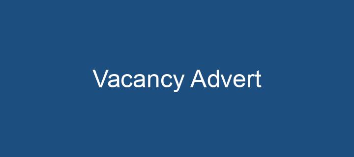 Vacancy Advert