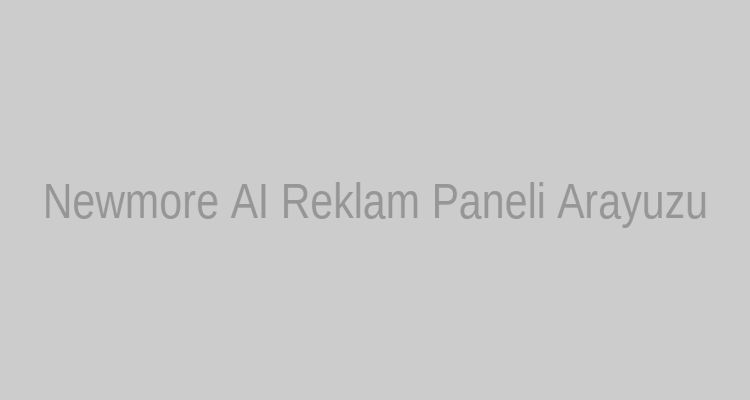 Newmore AI Reklam Paneli Arayüzü, Dijital Reklam Yönetim Ekranı
