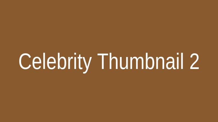 Celebrity Review 2
