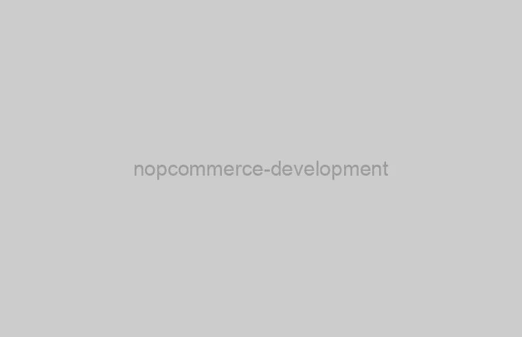 nopcommerce development