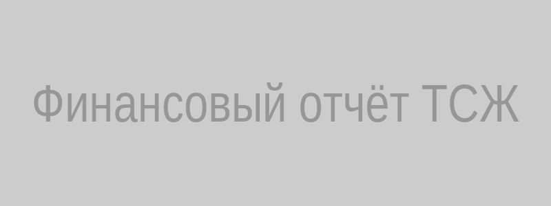 Финансовый отчёт