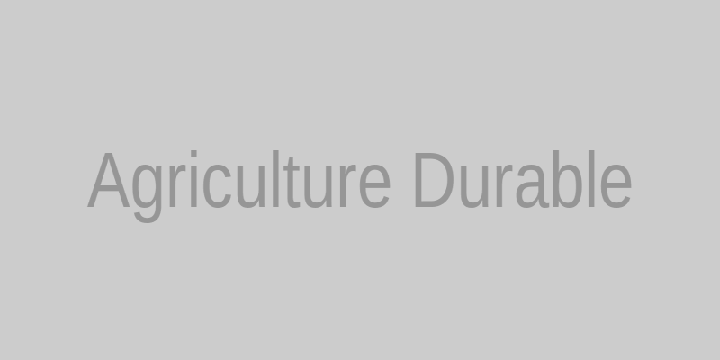 Exploitation agricole durable
