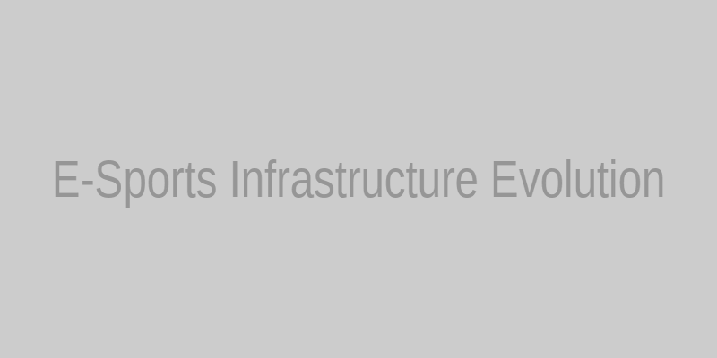 E-sports Infrastructure Evolution Diagram