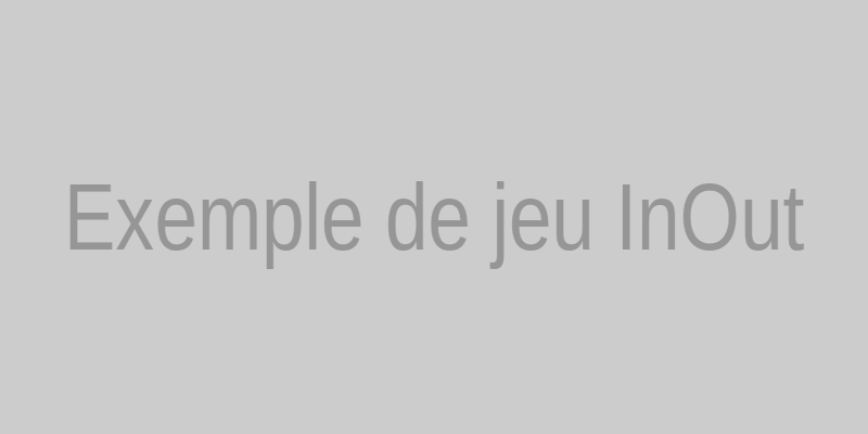Exemple d'un jeu InOut