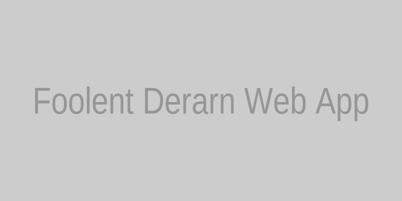 Foolent Derarn Web App Screenshot