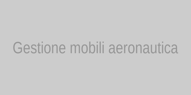Gestione mobile nelle operazioni aeronautiche