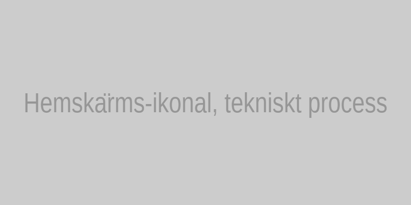 Illustration av hemskärms-ikon på mobil