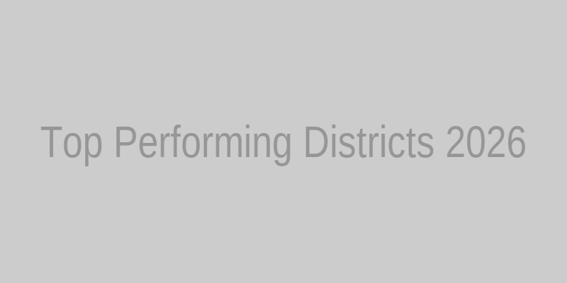Placeholder: District Performance Heatmap