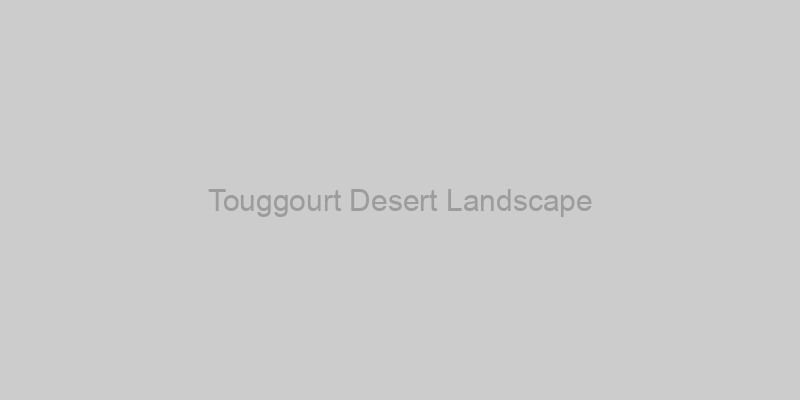 Touggourt Desert Landscape