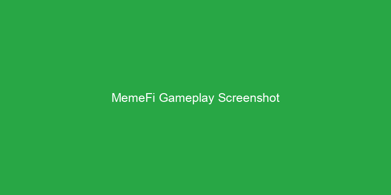 MemeFi Gameplay