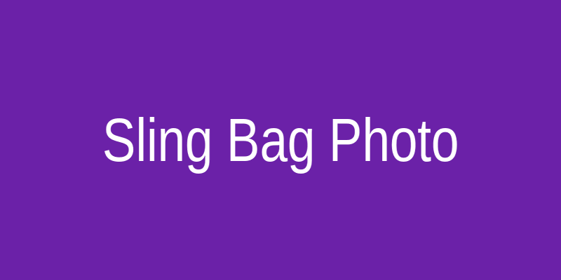 Origin Sling Bag