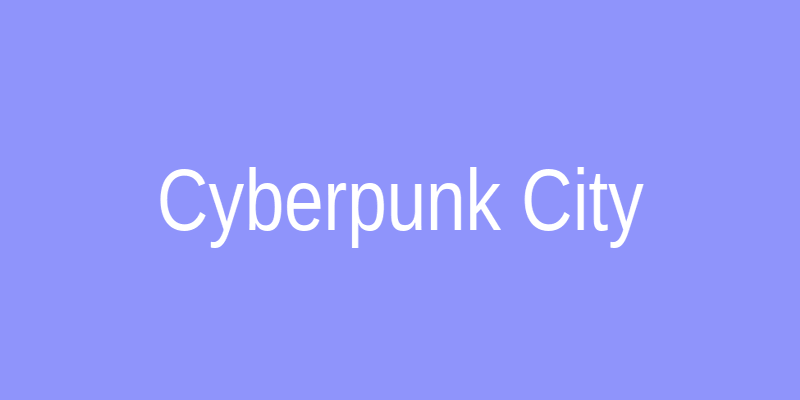 Cyberpunk City Street - AI Generated Image