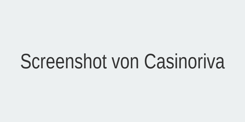 Casinoriva Übersicht