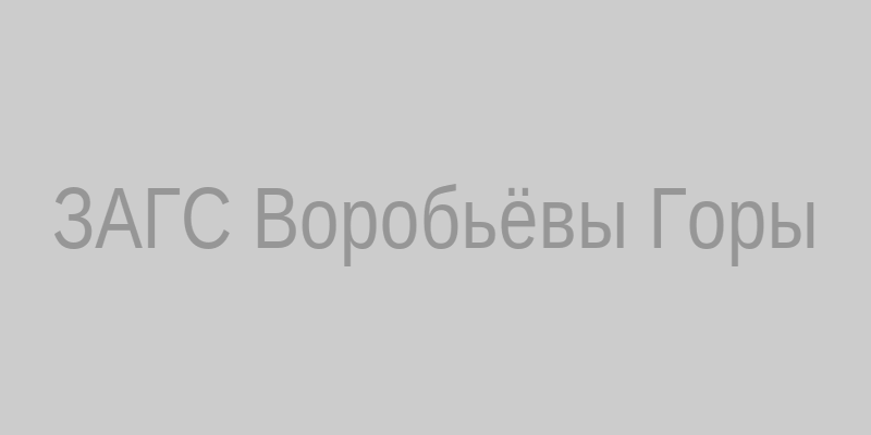 ЗАГС Воробьёвы Горы