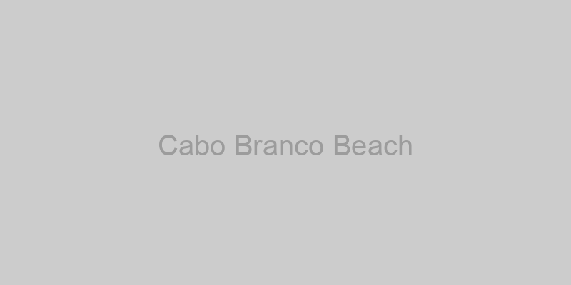 Cabo Branco Beach